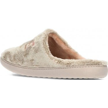 Pantuflas para mujer de VULLADI modelo 6394 MONBLANC_NIQUEL