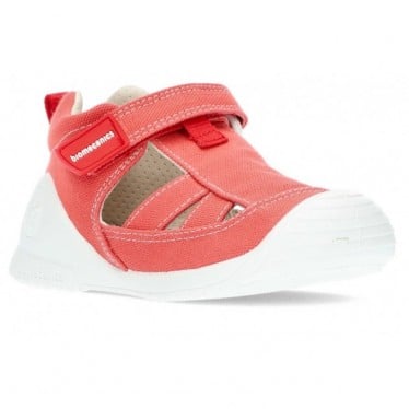 SANDALIAS BIOMECANICS LONA 222186 ROJO