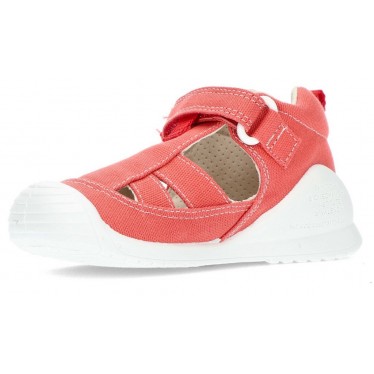 SANDALIAS BIOMECANICS LONA 222186 ROJO