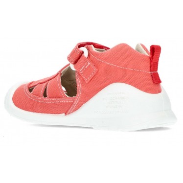 SANDALIAS BIOMECANICS LONA 222186 ROJO