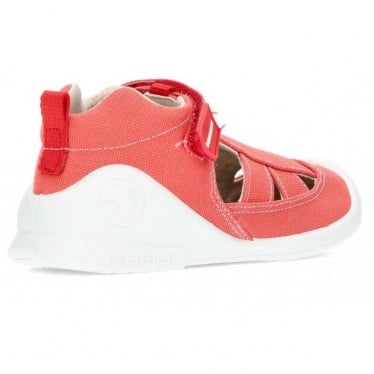 SANDALIAS BIOMECANICS LONA 222186 ROJO