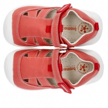 SANDALIAS BIOMECANICS LONA 222186 ROJO