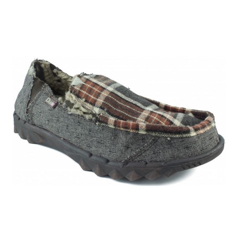 DUDE FARTY PLAID COMODO HOMBRE  MARRON