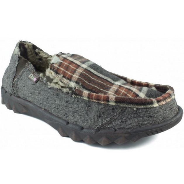 DUDE FARTY PLAID COMODO HOMBRE MARRON