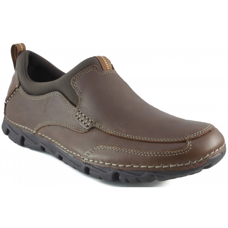 efectivo Sobretodo barro ROCKPORT MOCASIN MARRON MUY COMODO Y LIGERO MARRON - Calzados L'Alqueria