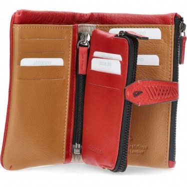 CARTERA ABBACINO 71104 ROJO