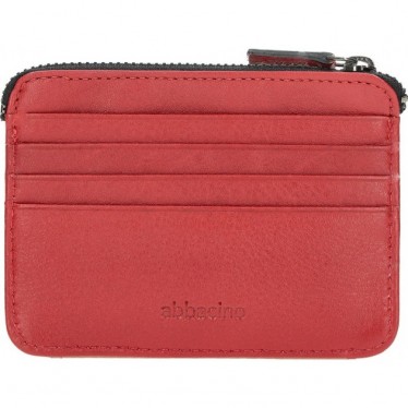Tarjetero ABBACINO modelo 71107 ROJO