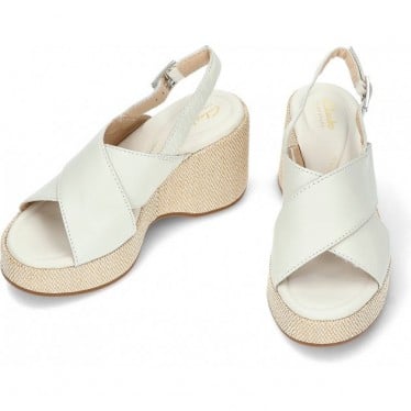 SANDALIAS CLARKS MANONWISH WHITE