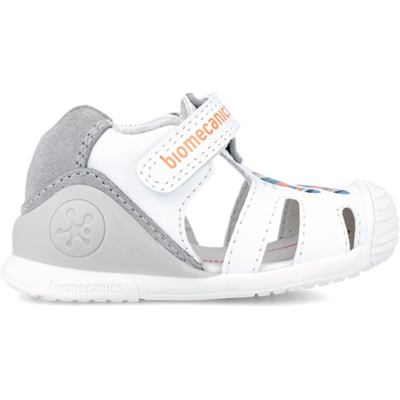 SANDALIAS BIOMECANICS MARACAS 242122 PRIMEROS PASOS BLANCO