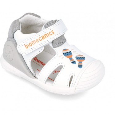 SANDALIAS BIOMECANICS MARACAS 242122 PRIMEROS PASOS BLANCO