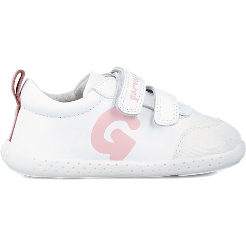 DEPORTIVA GARVALÍN PIEL 242320-B BLANCO_ROSA
