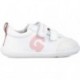 DEPORTIVA GARVALÍN PIEL 242320-B BLANCO_ROSA