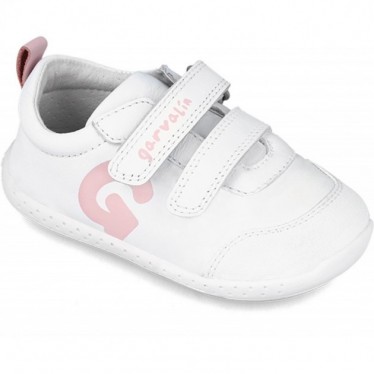 DEPORTIVA GARVALÍN PIEL 242320-B BLANCO_ROSA