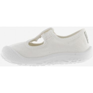 Sandalia respetuosa VICTORIA BAREFOOT BOSCO 1370108 BLANCO