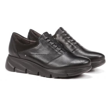 ZAPATOS FLUCHOS BONA F1357 NEGRO