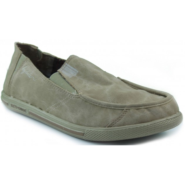 DUDE GUS WINTER LEATHER BEIGE