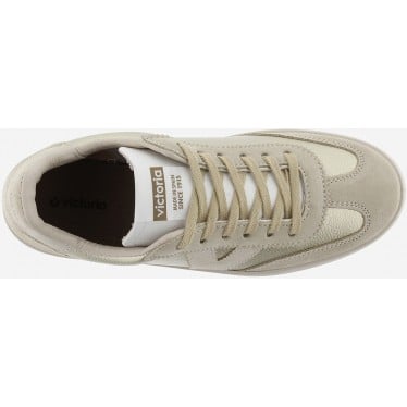 Zapatilla Victoria Berlin Ciclista Metalizado 1126197 PLATINO
