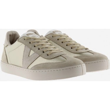 Zapatilla Victoria Berlin Ciclista Metalizado 1126197 PLATINO