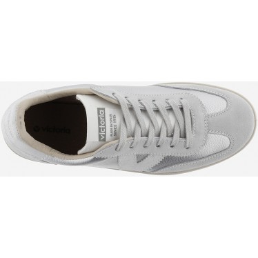 Zapatilla Victoria Berlin Ciclista Metalizado 1126197 PLATA