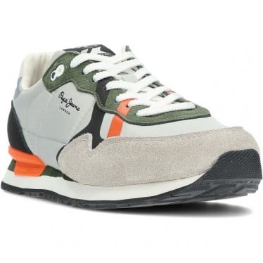 DEPORTIVA PEPE JEANS BRIT ROAD M PMS40007 GREY