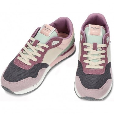 Deportivas para mujer de PEPE JEANS london urbans modelo pls40022 BLEACH_PINK