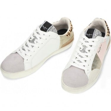Deportivas para mujer de PEPE JEANS lane pls31573 LIGHT_NUDE_PINK