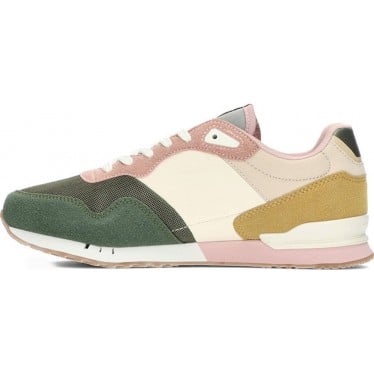 Deportivas para mujer de PEPE JEANS london urbans modelo pls40022 FOREST_KHAKI_GREEN