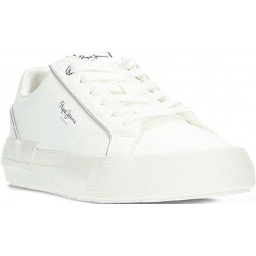 Deportivas para mujer de PEPE JEANS allen twin pls31580 WHITE