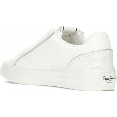 Deportivas para mujer de PEPE JEANS allen twin pls31580 WHITE