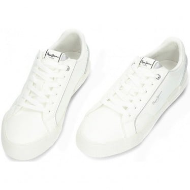 Deportivas para mujer de PEPE JEANS allen twin pls31580 WHITE