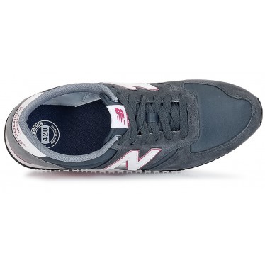 NEW BALANCE U420 ROSA GRIS  GRIS