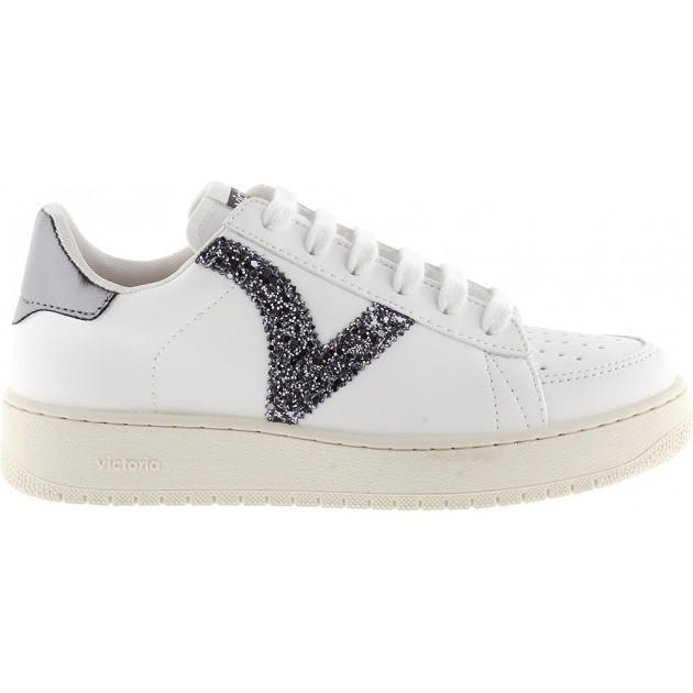 Zapatillas VICTORIA Madrid Basket efecto piel 1258254 ANTRACITA Zapatillas VICTORIA Madrid Basket efecto piel 1258254 ANTRACITA