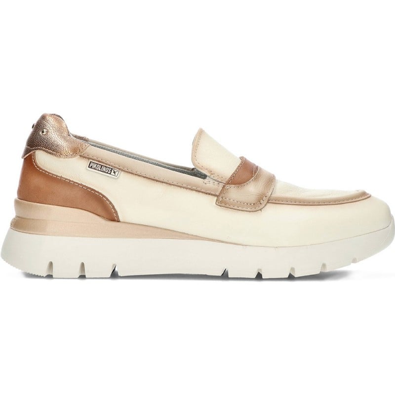 Mocasines para mujer de PIKOLINOS modelo Asturias W9C3882C1 NATA