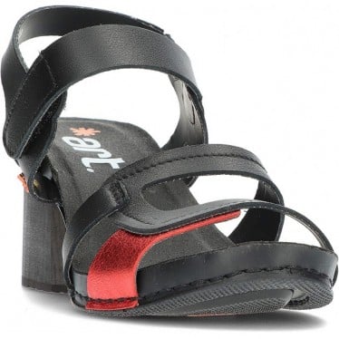 SANDALIAS DE ART 1875 BLACK_RED