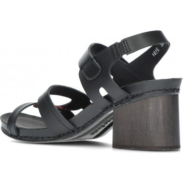 SANDALIAS DE ART 1875 BLACK_RED