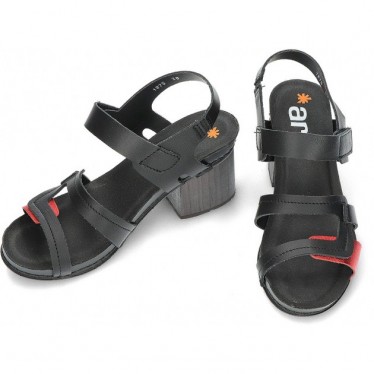 SANDALIAS DE ART 1875 BLACK_RED