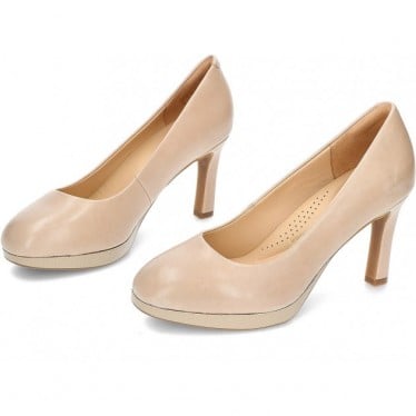 ZAPATOS CON TACON CLARKS PAVONA COURT SAND