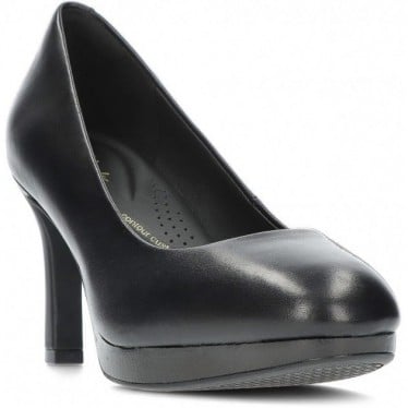 ZAPATOS CON TACON CLARKS PAVONA COURT BLACK