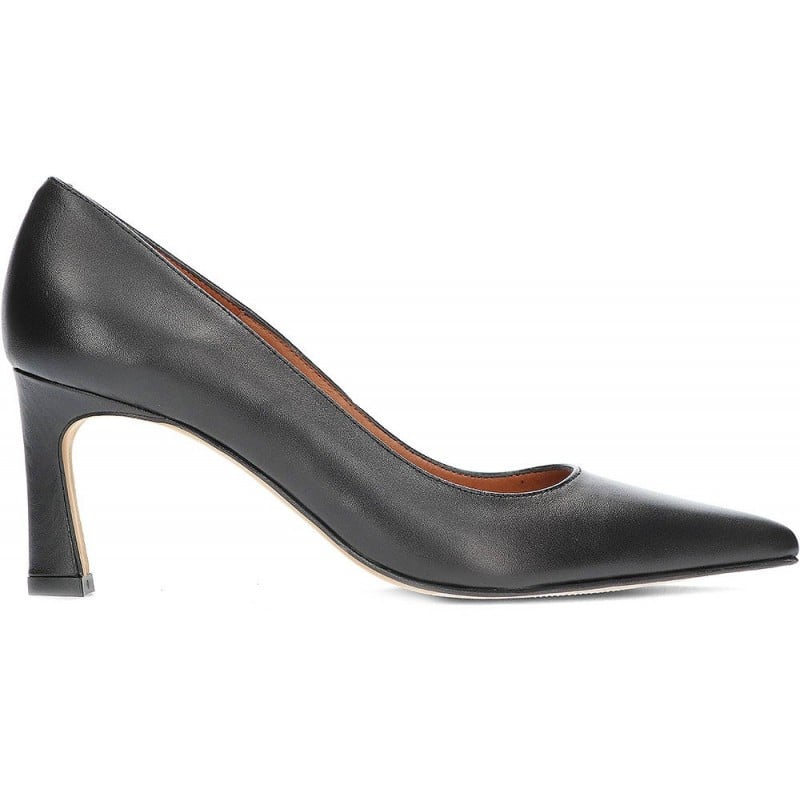 ZAPATOS CON TACON ANGEL ALARCON FEBE NEGRO