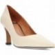 ZAPATOS CON TACON ANGEL ALARCON FEBE MARFIL