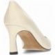ZAPATOS CON TACON ANGEL ALARCON FEBE MARFIL