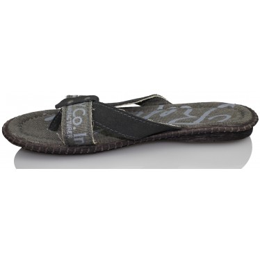 REPLAY SANDALIA CON DEDO PARA HOMBRE  NEGRO