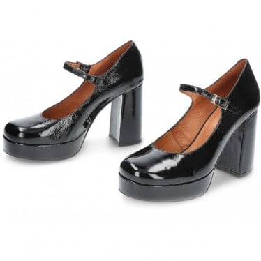 ZAPATOS CON TACON ANGEL ALARCON SORAYA NEGRO