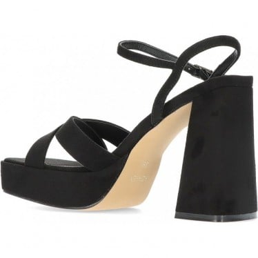 ZAPATOS CON TACÓN AZAREY 531G122 NEGRO