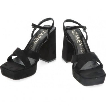 ZAPATOS CON TACÓN AZAREY 531G122 NEGRO