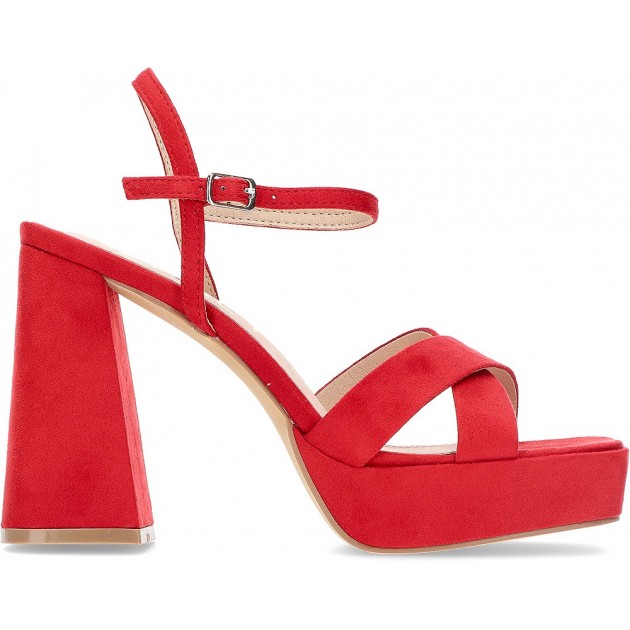 ZAPATOS CON TACÓN AZAREY 531G122 ROJO ZAPATOS CON TACÓN AZAREY 531G122 ROJO