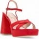 ZAPATOS CON TACÓN AZAREY 531G122 ROJO
