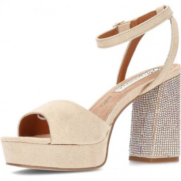 SANDALIAS MARIAMARE CON TACON DE BRILLANTES 68341 NUDE