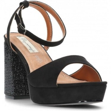 SANDALIAS MARIAMARE CON TACON DE BRILLANTES 68341 BLACK