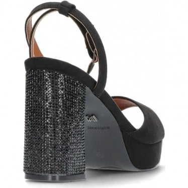 SANDALIAS MARIAMARE CON TACON DE BRILLANTES 68341 BLACK